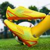 Männer Fußball Stiefel Lange Spikes Hohe Knöchel Fußball Schuhe FG Outdoor Gras Stollen Fußball Stiefel Training Sport Fußball Schuhe