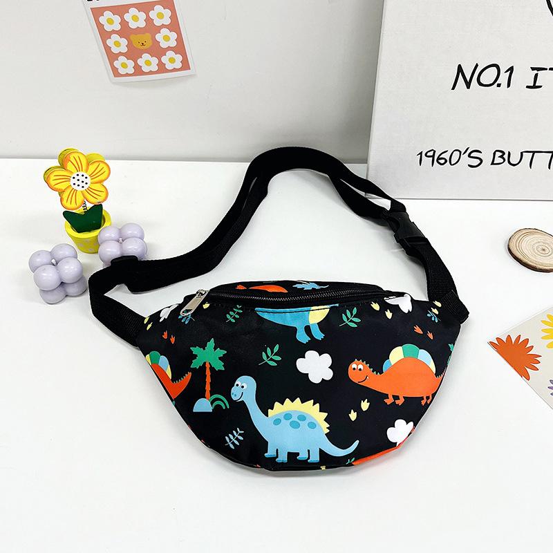 Boys and Girls Fanny Pack Gift Bag Children's Breast Bag New Cartoon Dinosaur Unicorn Shoulder Messenger Bag