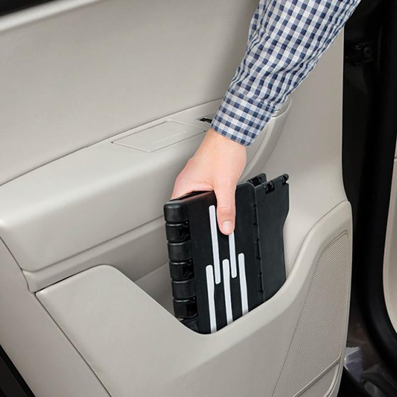 Auto-Reinigungs-Hocker Tragbarer Klapp-Tritt Hocker Rutschfester Mobilitäts-Tritt Hocker Für Bett, Treppenhaus, Camping