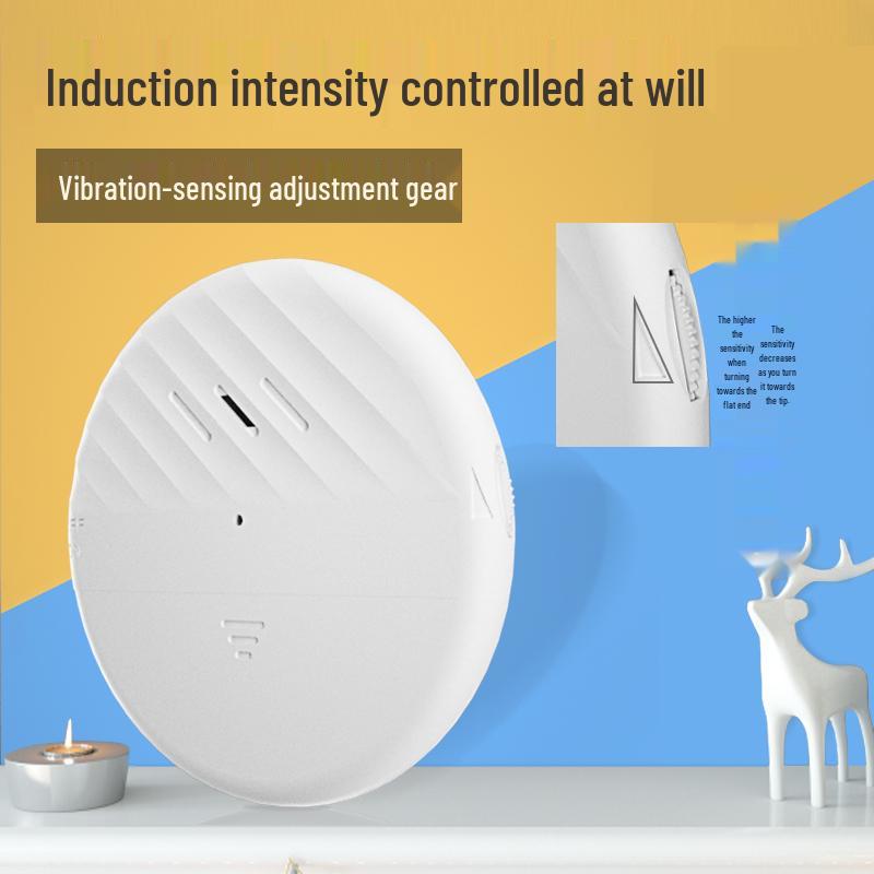 Automatic Anti-theft Vibration Sensor Alarm for Doors, Windows, and Hotel Installations