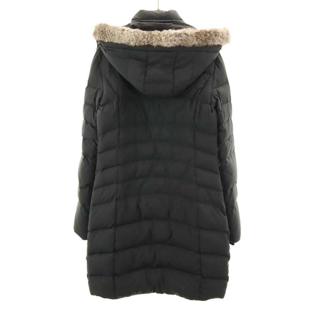 Emporio Armani down coat M Charcoal black Women Used