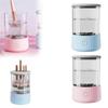 Electric Makeup Brush Cleaner Machine, Automatic Spinning Make Up Brush Washer Portable Makeup Brushes Cleanser For All Size Beauty Makeup Brushes