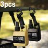1/3pcs Outdoor Hanging Buckle Spray Bottle with Nozzle Portable Camping Travel Tool Refillable Liquid Container for Insect Repel