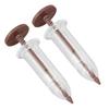 2pcs Mini Sowing Seed Dispenser Sower Small Seed Spreader Adjustable Handheld Seed Planter Sowing Seeder Gardening Tool
