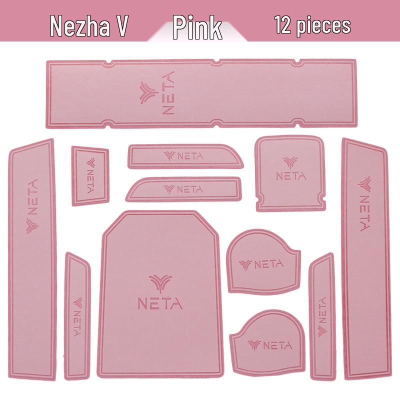 Nezha V/Upro Car Interior Groove Pad & Cup Holder Decor