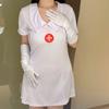 Large Size Lingerie Chima Chainsaw Demon Hunter Halloween Anime Babes Nurse Uniform Role Uniform