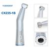 YUSENDENT COXO Dental 1:1 Direct Drive Push Button Contra Angle Low Speed Handpiece Inner Water CX235-1B