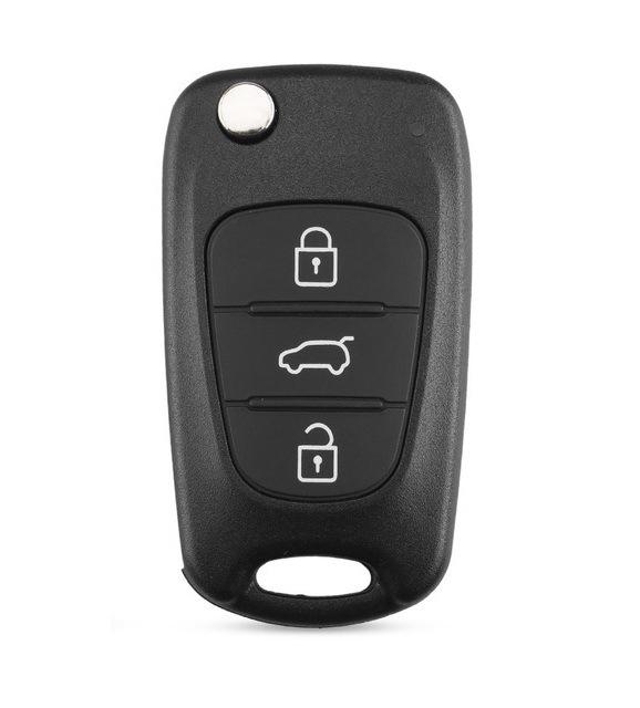 Compatible with XD-QY Xiuer 3-Button 433MHz Folding Remote Control Key