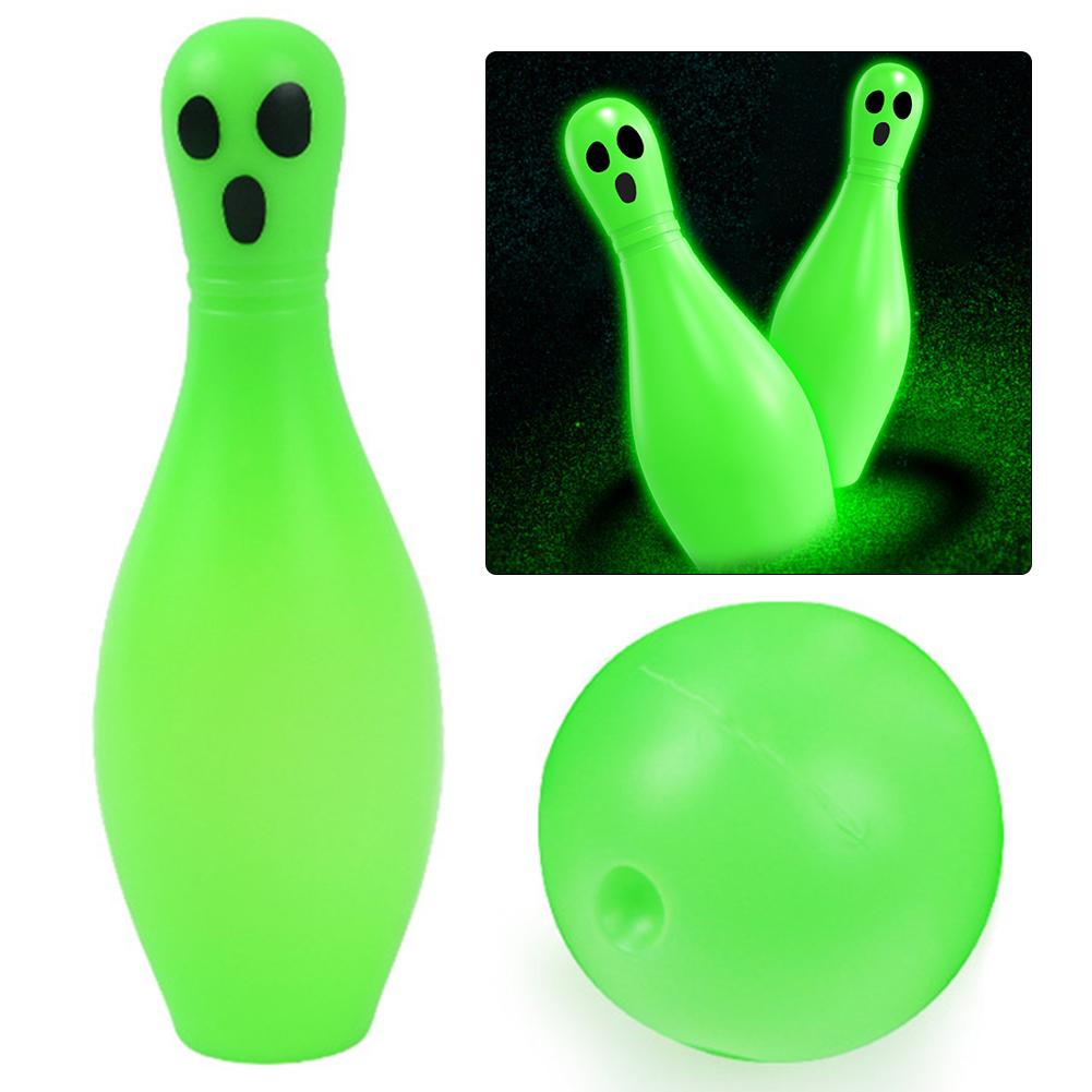 

MY# Хэллоуин Освещенные Игры в Боулинг с Призраками Светящиеся в Темноте Фестивальная Тема для Девочек