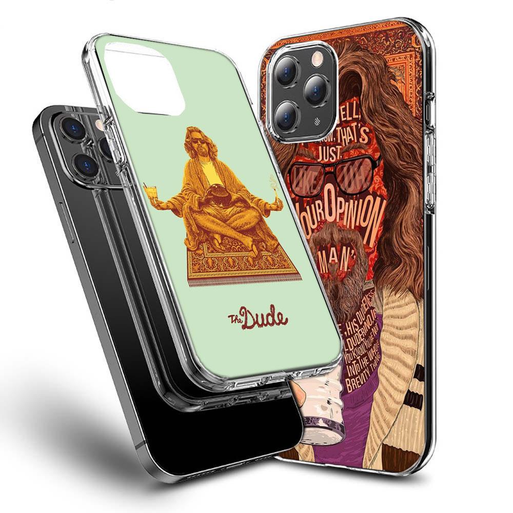 The Big Lebowski Phone Case For Iphone 16E 15 Pro 14 Plus 17E 16 17 Pro Max Air 11 12 13 Mini Shockproof Capa Cute Cover TPU