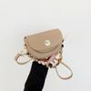 Fashion Texture Versatile Lock Small Bag Women'S Spring Foreign Style Saddle Bag Women