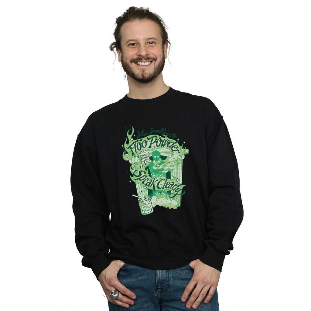 HARRY POTTER Mens Floo Powder Sweatshirt