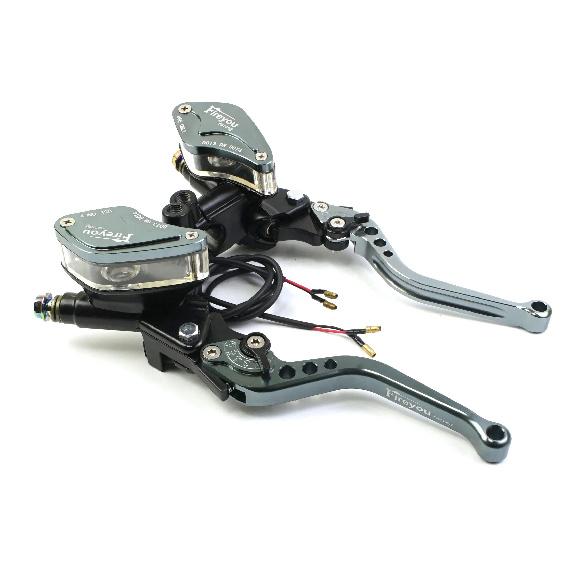 Adjustable Hydraulic Clutch Brake Pump Master Cylinder, Suitable for Yamaha, Kawasaki, and Other Motorcycles and Electric Bicycl