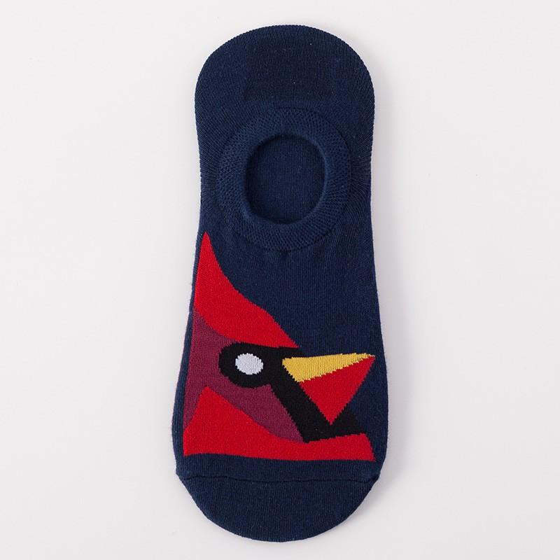 Womens Invisible Low-Cut Cotton Socks Non-Slip Ankle Breathable Casual Short Daily Wear