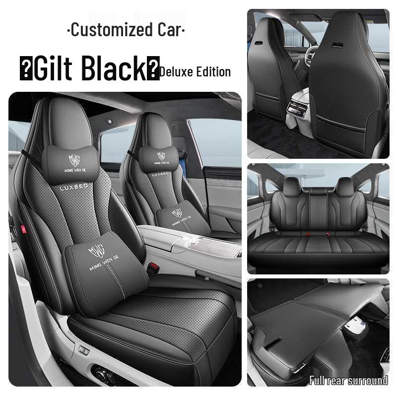 All-Leather Seat Cushion for ZEEKR S7 - Breathable, Full Coverage, Four Seasons Use