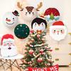 Christmas Christmas Ornament Christmas Gift Christmas Pattern Festival Party Hanging Decoration 1PC/6PCS