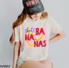 That’s Bananas Cropped Shirt, Summer Fruit Tshirt, Food Pun Shirt, Retro Graphic Tee, Crop Top, Trendy Shirts for Women