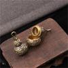 3 Pack Fashion Gourd Charm Small Pendant Gourd Jewelry Making Accessories Suitable for Jewelry Making and Decoration