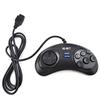 Volan XSDJASD 2 joc joc negru controller pe 16 biți, pentru, piese, controller, accesorii, gamepad cu 6 butoane,
