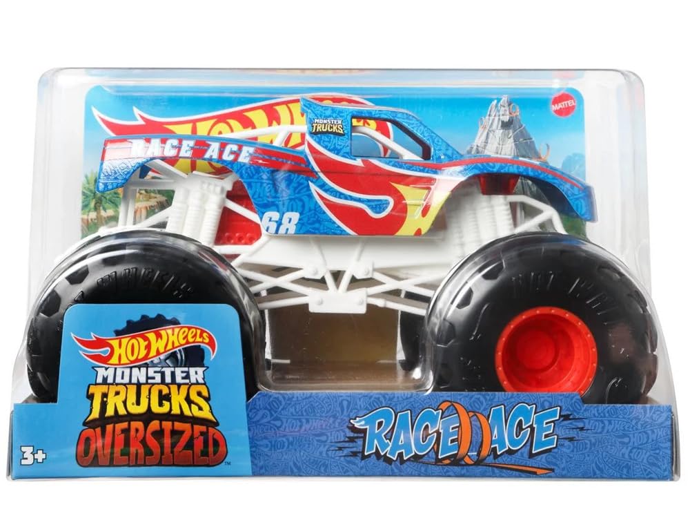 

MATTEL HotWheels масштаб 1/24 Монстр-трак Race Ace