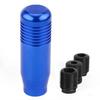Aluminum 5 6 Speed Manual Gear Shifter Stick Shift Knob Lever For Honda Blue