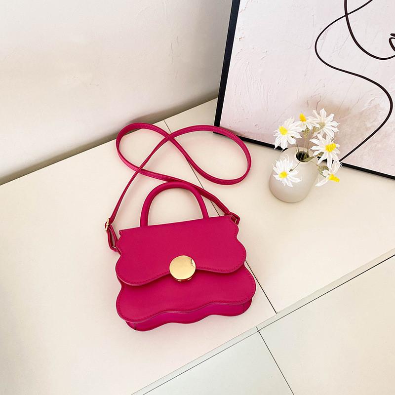 Chic Small Square Crossbody Bag With Soft Pu Material Magnetic Closure For Everyday Use