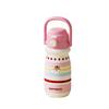 520ml Bounce Insulated Cup with Handle Vacuum-insulated Bottle Portable Cartoon Straw Cup  Office