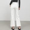 Fanzhen Women's High-Waist Loose Fit Cropped Flare Jeans