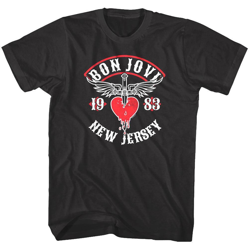 Y2k Top Bon Jovi Keep The Faith USA Tour 1993 Mens Shirt Rock Band Album Concert Merch Highend Luxury Is for Both Men and Women S
