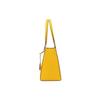 Tory Burch Robinson Commuter Large Capacity Leather Tote Bag Women Tote Bags Lemon-Yellow 54146-787