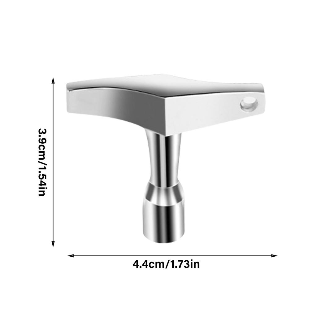 Metal Drum Tuning Key Replacement Universals Drum Key Tuner Drum Set Tuning Tools Musical Instruments Parts Enduring