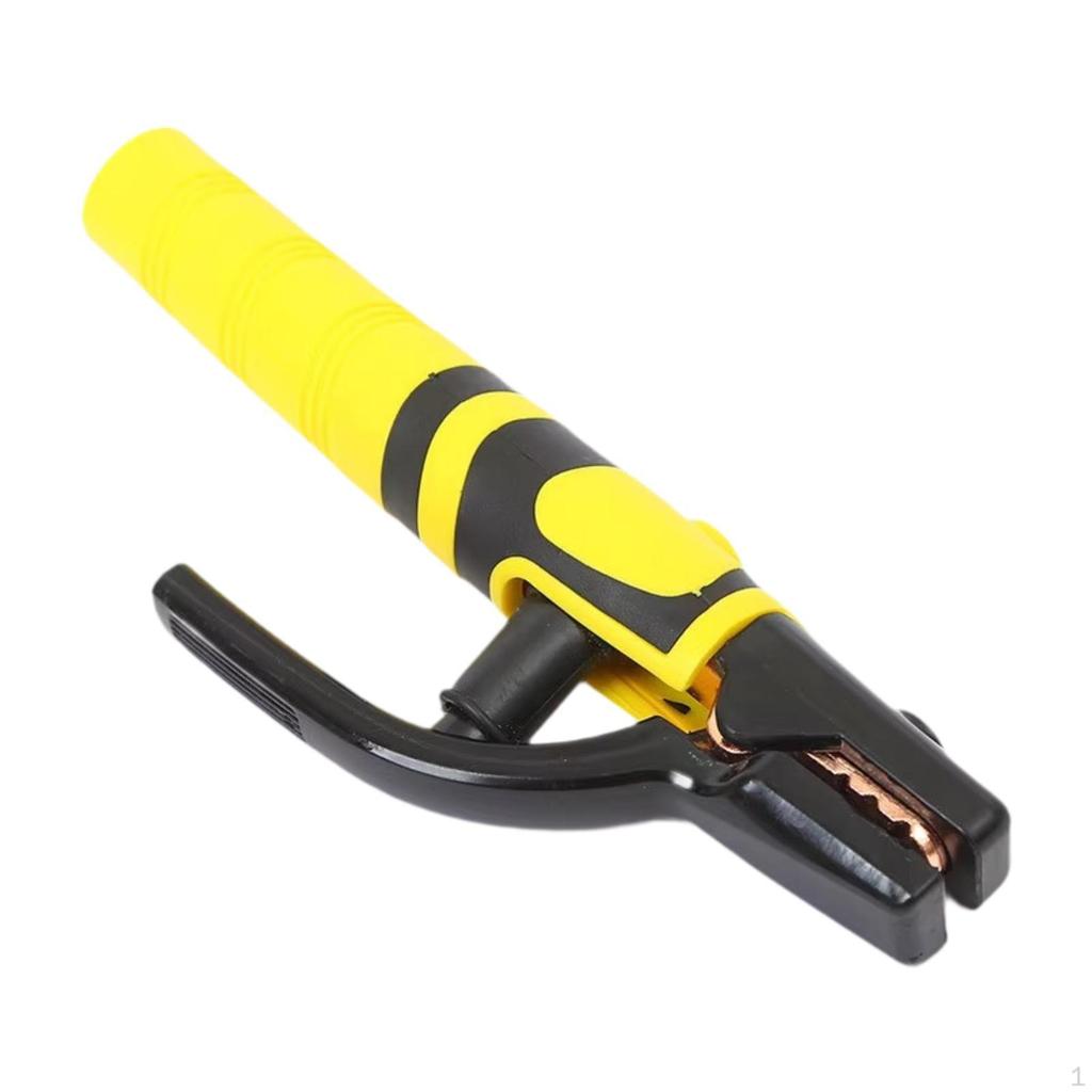Porta Pinze Elettrosaldatura Ergonomiche Portatili Antiscottatura Morsetto di Massa Pinza di Tenuta Mascella per