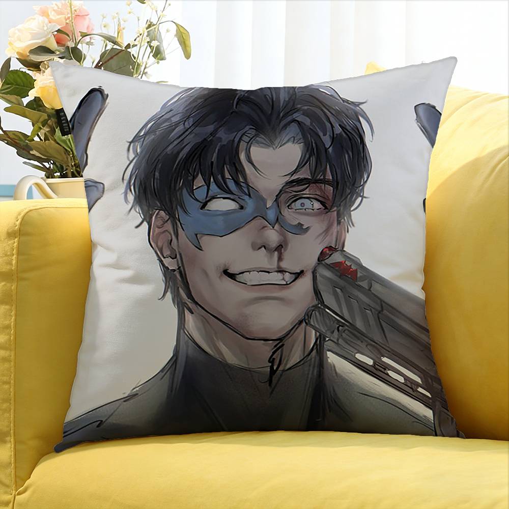 For Cool D-Dick Grayson Various Sizes Square Pillow Case For Car Home Bedchamber Decor