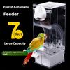 Automatic Bird Feeder Clear Sturdy Bird Cage Accessories Bird Cage Feeder Parrot Feeder For Budgies Birds Cockatiel Lovebirds