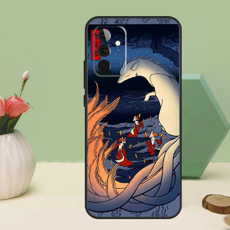Kitsune Fox Art For Samsung Galaxy A36 A56 A54 A34 A14 A06 A16 A26 A12 A32 A52 A13 A33 A53 A15 A35 A55 Case