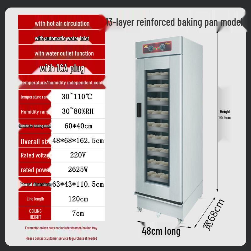 Fully Automatic Stainless Steel Bread and Rice Wine Fermentation Box with Large Capacity and Constant Temperature Control