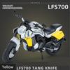 1/12 Scale Tang Knife Lfs700 Alloy Racing Motorcycle Simulation Diecast Metal Cross-country Motorcycle Model Collection Kids Toys Gift