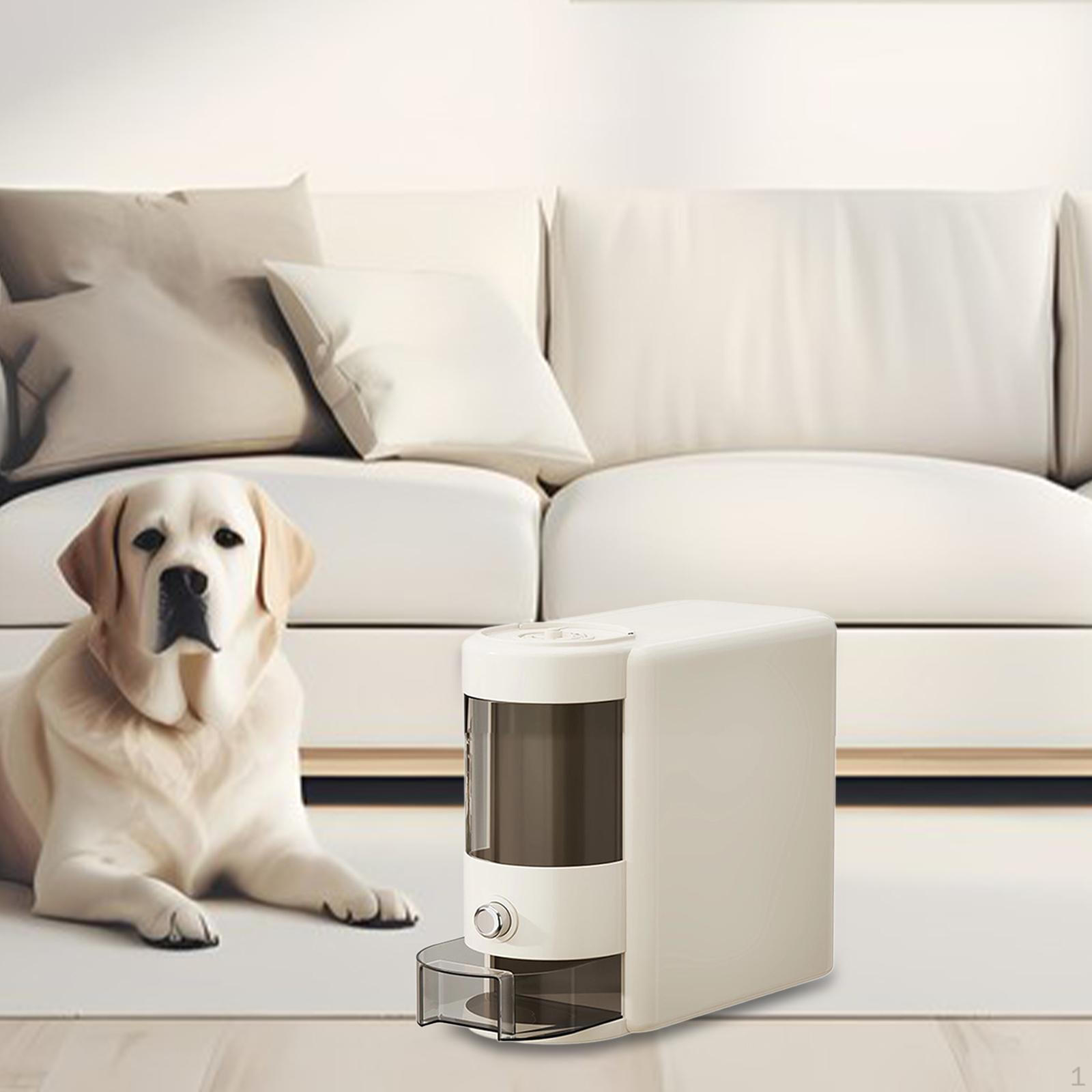 

Контейнер-диспенсер для хранения кошачьего корма, сухой органайзер, герметичный, для домашнего использования, для собак, с дозированием в одно касание 31x18x30cm