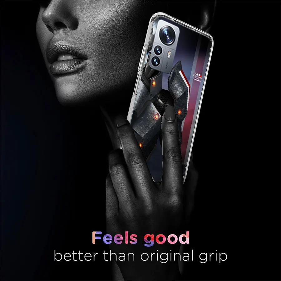 N7 Mass Effect Phone Case For Xiaomi Poco X3 NFC X4 GT M3 M4 M5 M5S X7 X6 X5 F6 Pro F5 F4 Mi F3 F2 Cover TPU Capa Coque Clear Pa