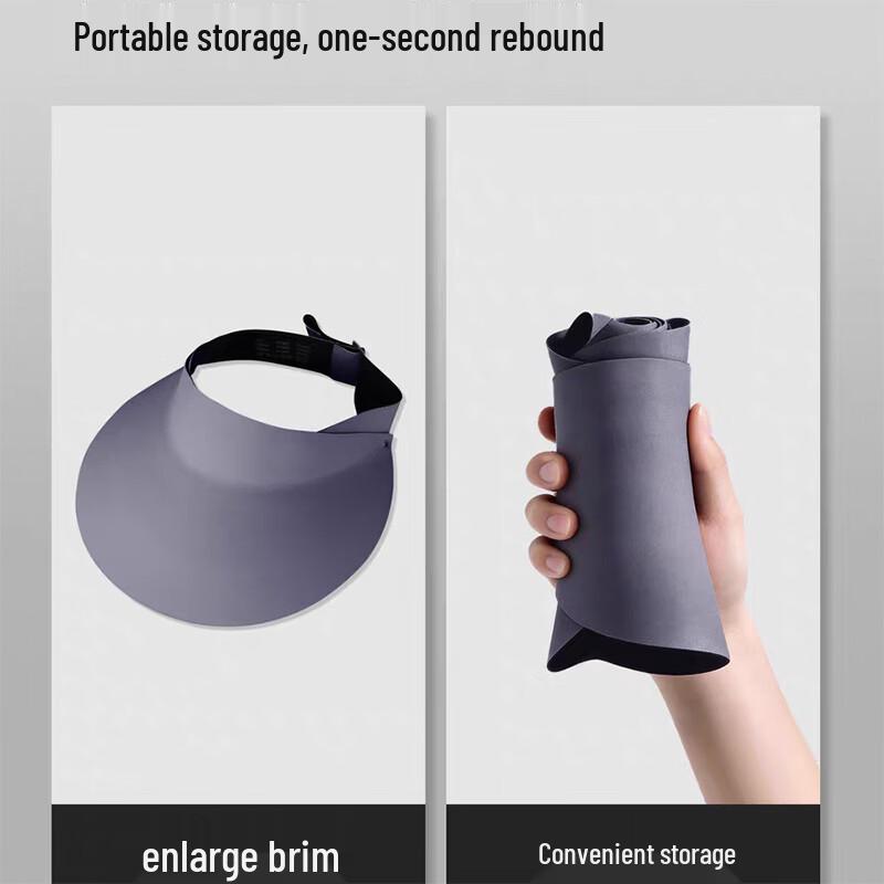 Women's Seamless UV Protection Sun Visor