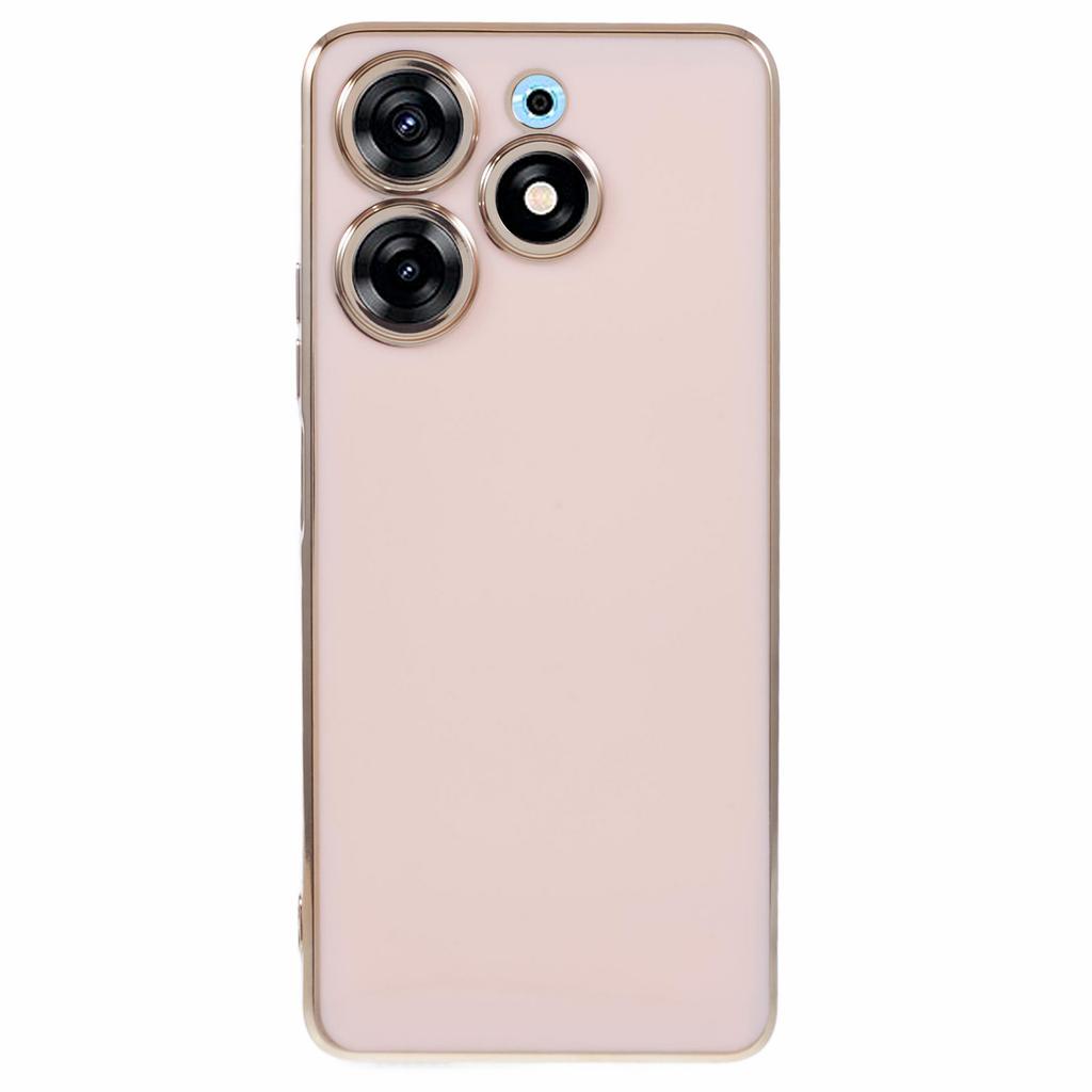 For TECNO Spark 10 Pro Case Electroplate Edge TPU Anti-Drop Phone Cover