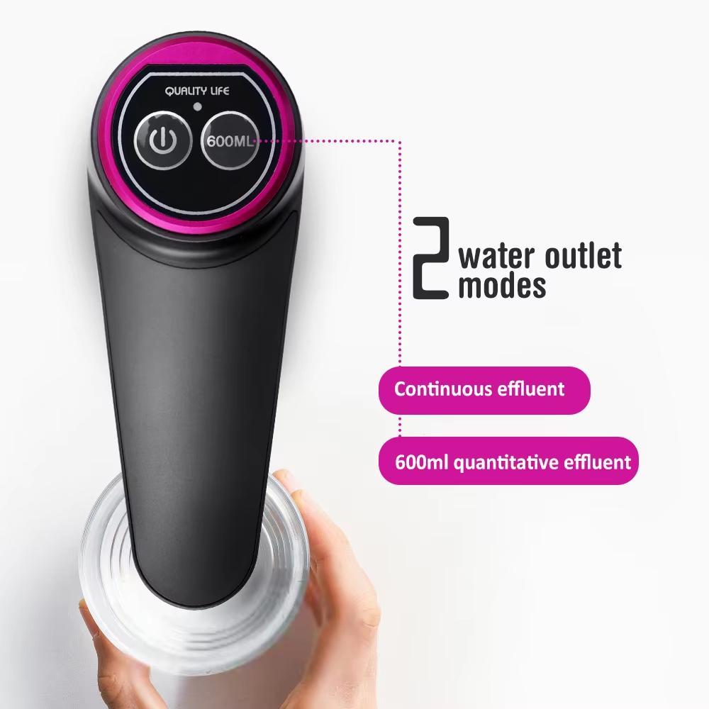 Portable Water Pump Bottle Automatic Electric Water Dispenser Household Gallon Drinking Switch Smart Water Treatment Appliances