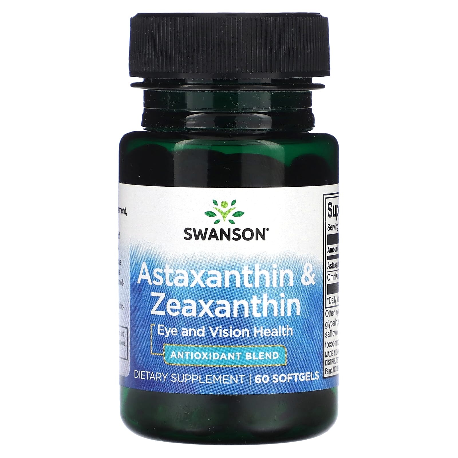 

Swanson, Astaxanthin & Zeaxanthin, 60 Softgels