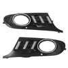 Pair Car Daytime Running Light Front Bumper LED Turn Signal Fog Lamp 3 Colors Replacement for MK6 2009‑2013