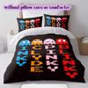 PacMan Anime Soft and Comfortable Duvet Cover, Children's Bedding Set Gift, Extra Large Size, Various Sizes Available