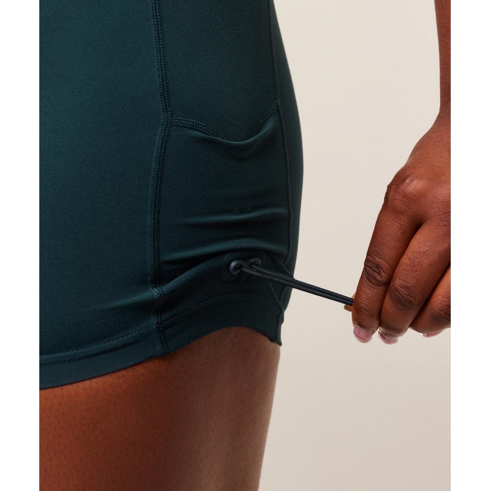 Gymshark Legacy Logo Tight Shorts Deep Petrol Blue B7a4g Udrl