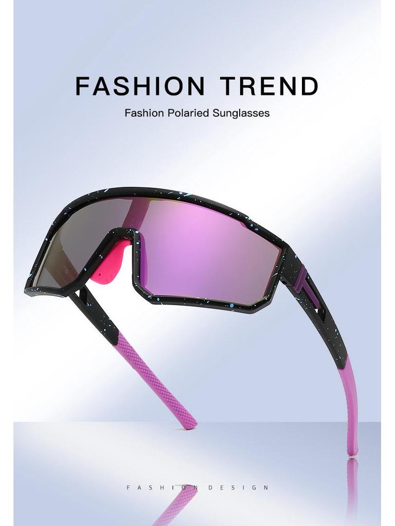 Men's Polarized Sports Glasses: Windproof, Sandproof Goggles for Outdoor Cycling and Mountaineering.