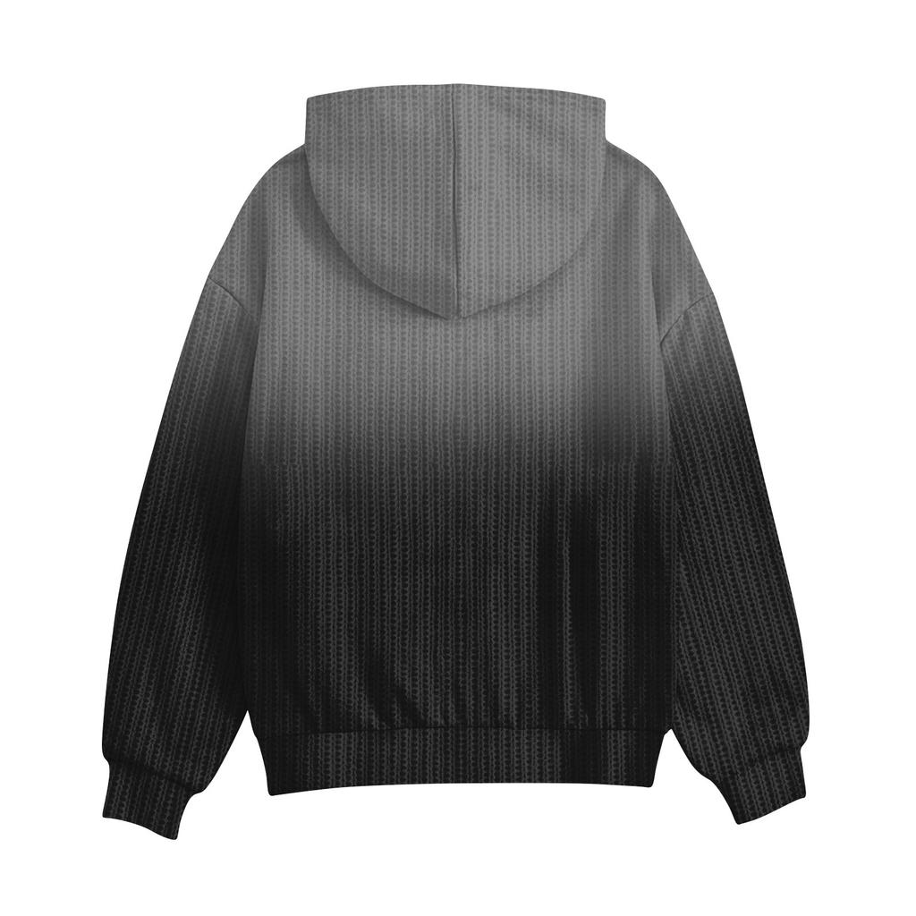 Barn Jenter Og Gutter Motejakke Casual Trykket Langermet Hettegenser Cardigan Sweatshirts