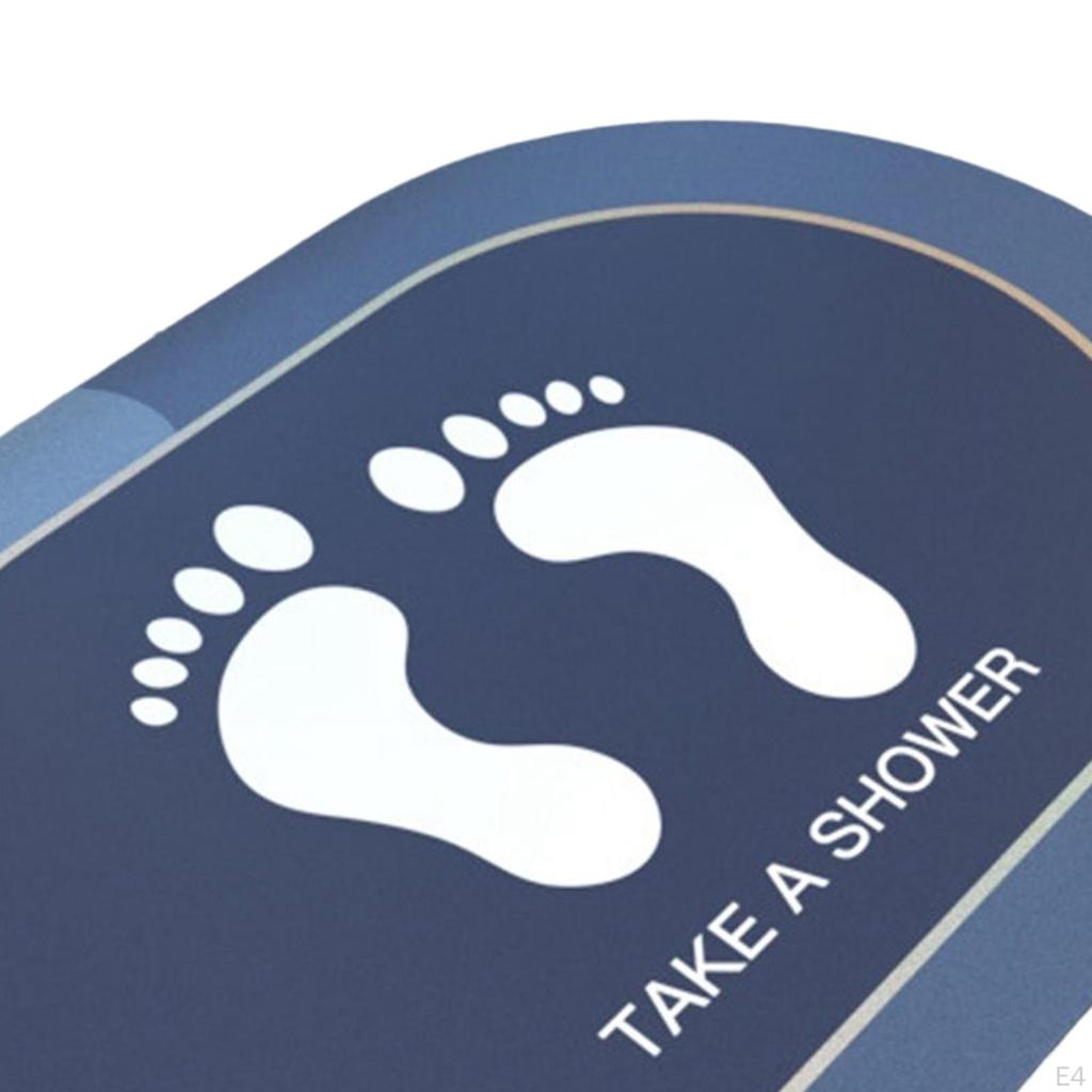 Absorbent Bathroom Mat for Kitchen and Bath