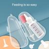 Silikon-Nurse-Set für Haustiere, Fütterungsflaschen, wasserdicht, Ersatz-Futternippel für Haustiere, Stillspritzen für Kaninchen